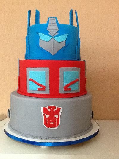 Transformers cake - Cake by claudia borges