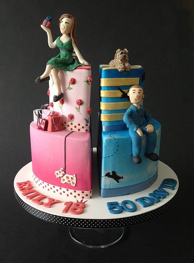 Split cake - Cake by Fatcakes