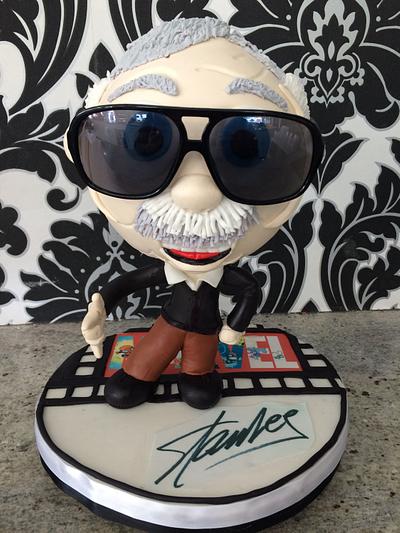 Stan Lee cake - Cake by Stacy Coderre