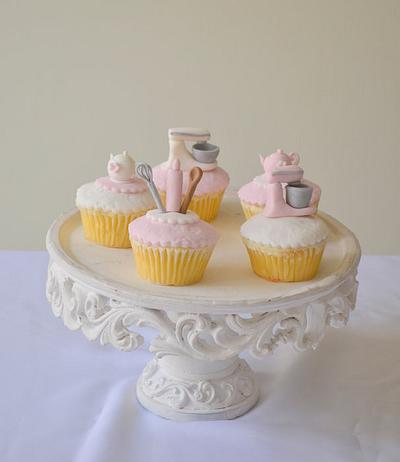 kitchen tea cupcakes - Cake by Sue Ghabach