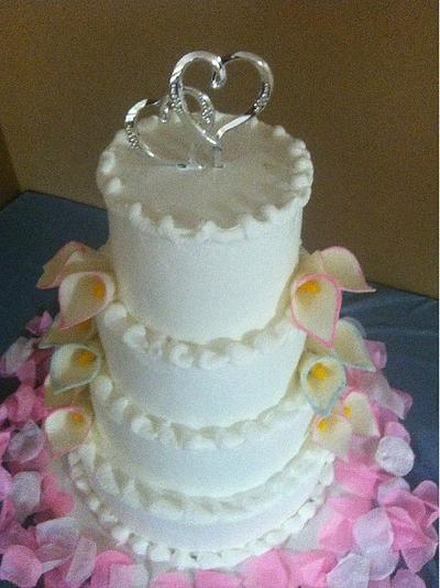 Lily Wedding Cake - Cake by L's Lindstroms Bakery
