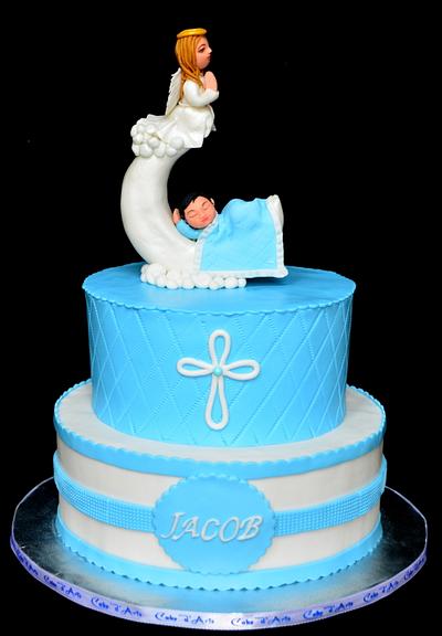 Baptism cake - Cake by Cake d'Arte