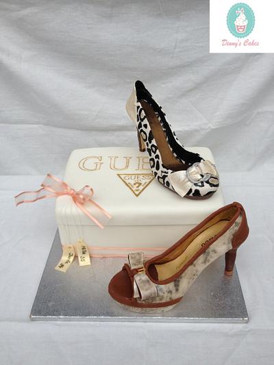 Shoe box - Cake by Denisa O'Shea