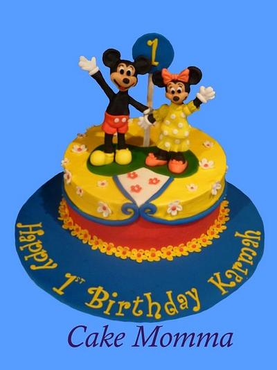 Mickey and Minnie - Cake by cakemomma1979