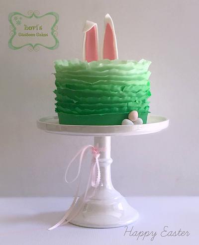 Happy Easter - Cake by Lori Mahoney (Lori's Custom Cakes) 