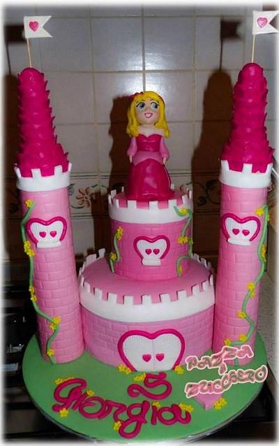 Pink castle - Cake by Elisa Di Franco