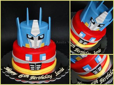Transformers - Cake by Cakeland by Anita Venczel