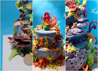 The little mermaid - Cake by Zeljkina radionica