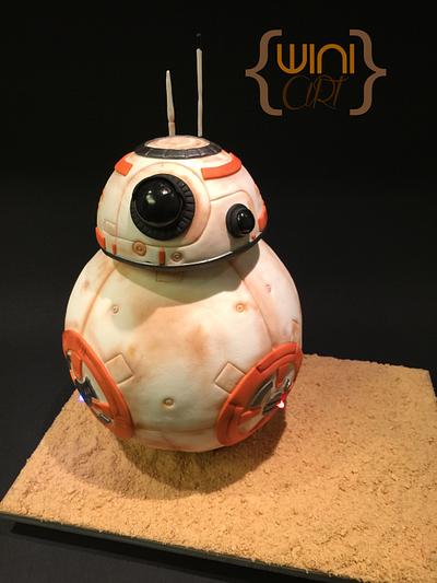 Cake BB-8 with motion and sound - Cake by xavier winiart