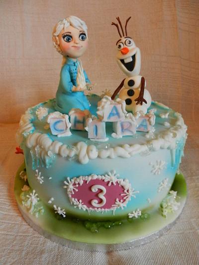Frozen  - Cake by Natalia Nikitina