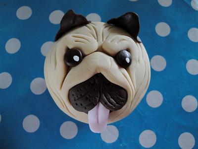 Pug cupcakes - Cake by Jeanette