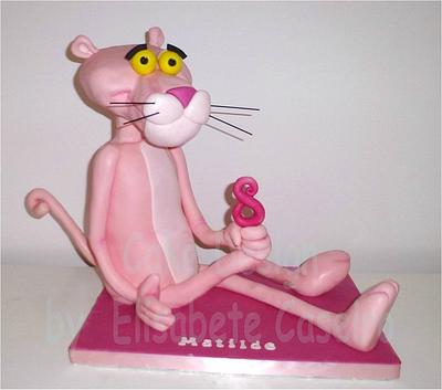 Pink Panther  - Cake by Bety'Sugarland by Elisabete Caseiro 
