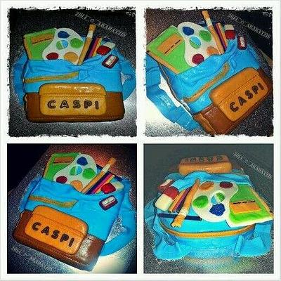 Back to School Cake - Cake by Back-Marie 