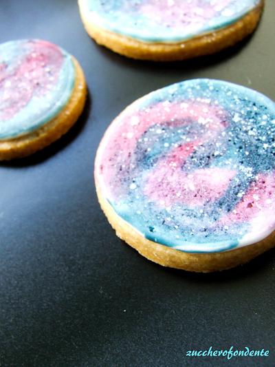 Galaxy cookies - Cake by zuccherofondente