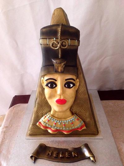 Queen Nefertiti - Cake by Effie