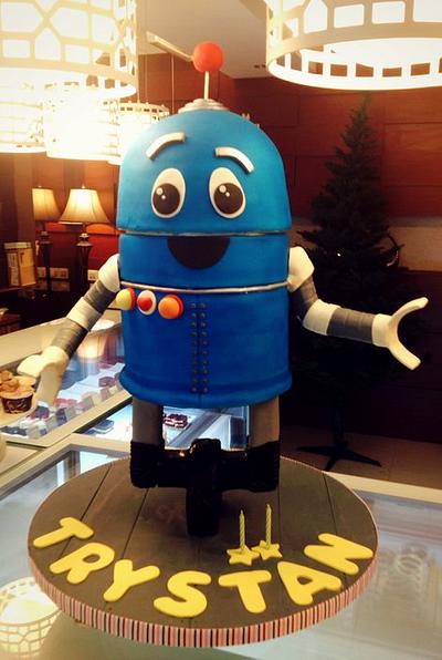 Robo Cake - Cake by three lights cakes