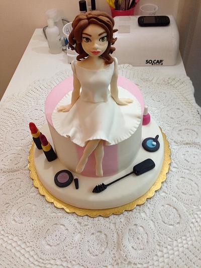 Make-up cake :) - Cake by Federica Mosella