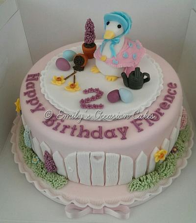 Jemima puddle duck cake - Cake by emilysoccasioncakes
