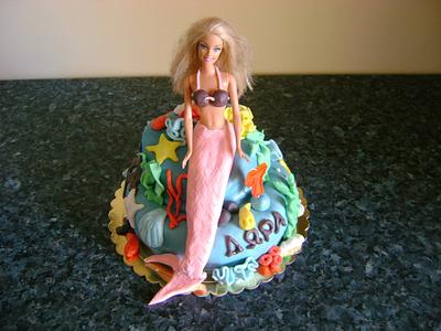 Barbie mermaid cake - Cake by Dora Th.