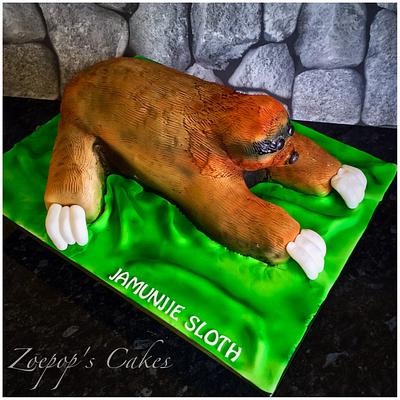 Sloth - Cake by Zoepop