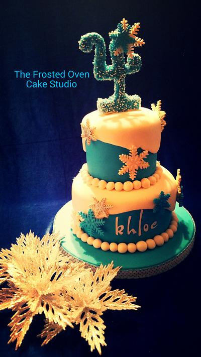 Chic Frozen Cake - Cake by deidra