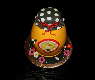 Honey jar - Cake by Rozy