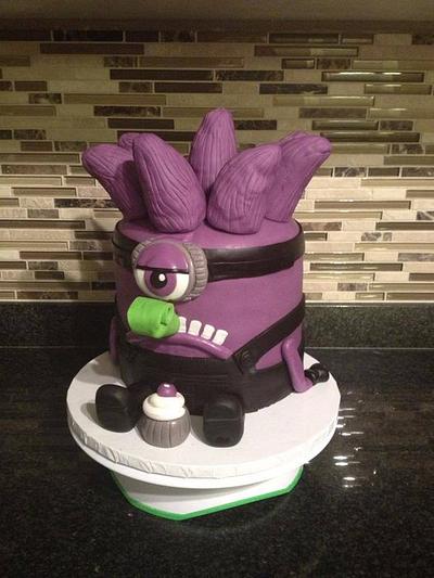 Evil Minion - Cake by Jennifer Jeffrey