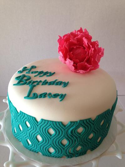 Ikat cake design  - Cake by Sweet Confections by Karen