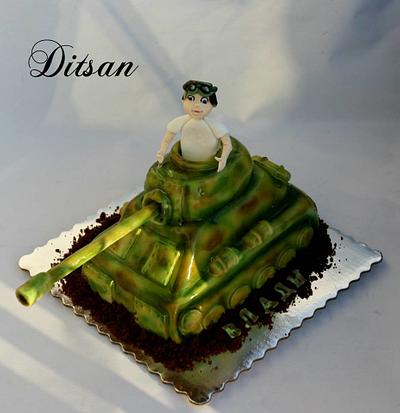 Tank for my grandson - Cake by Ditsan