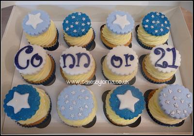 21st Birthday Cupcakes - Cake by Cakes by Lorna