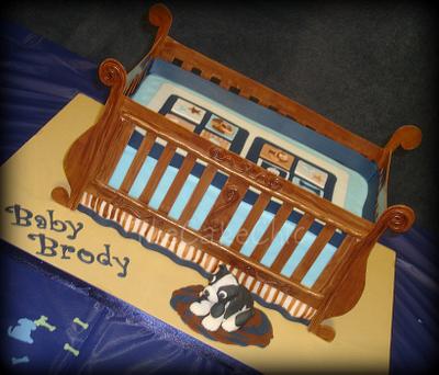Baby Crib Cake - Cake by Misty