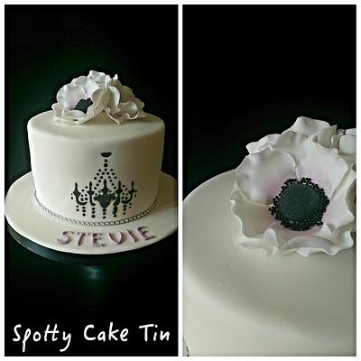 simple birthday cake - Cake by Shell at Spotty Cake Tin