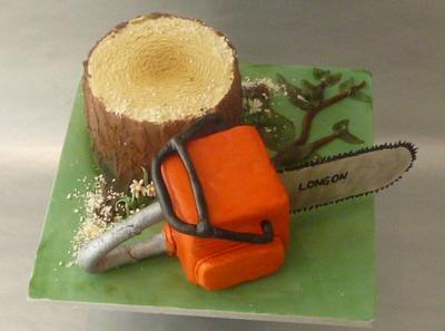 Tree Surgeon  - Cake by Essentially Cakes