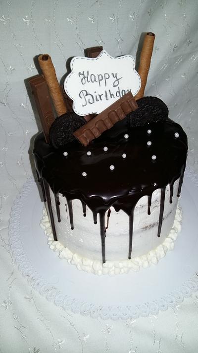 Chocolate drip cake - Cake by Iva Halacheva