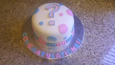 It's a Boy? It's a Girl? - Cake by Specialty Cakes by Steff