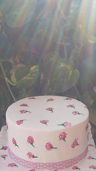 Hand painted cake - Cake by Manncake13