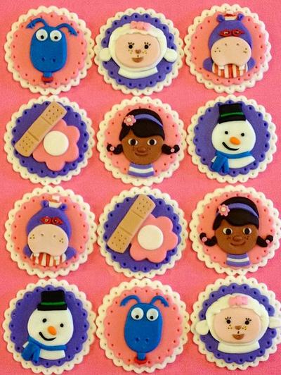 Doc Mcstuffins cupcakes - Cake by Ohmygorgeouscakes