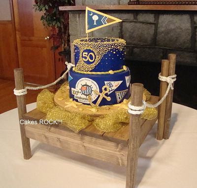 Lake Murray Power Squadron 50th Anniversary - Cake by Cakes ROCK!!!  