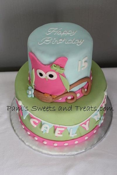 Owl Cake - Cake by Pam