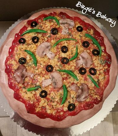 Pizza cake - Cake by Birgit