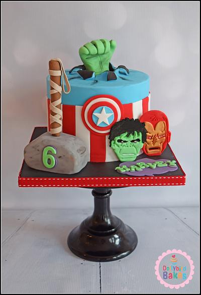 Marvel Avengers... - Cake by Dollybird Bakes