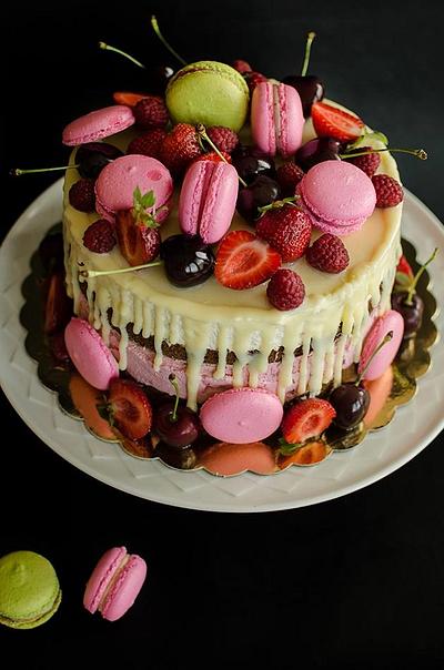 allcollors cake - Cake by Crema pasticcera by Denitsa Dimova