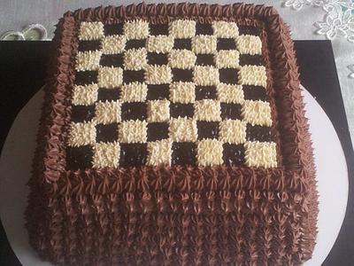 chessboard - Cake by Agnieszka