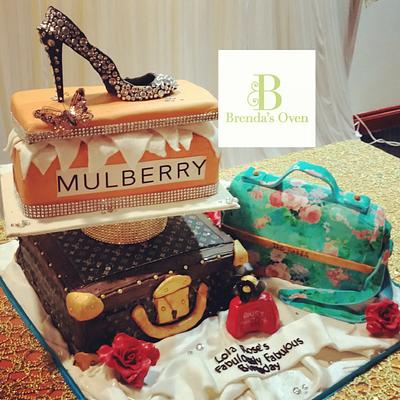 fashionista cake - Cake by Brenda Williams