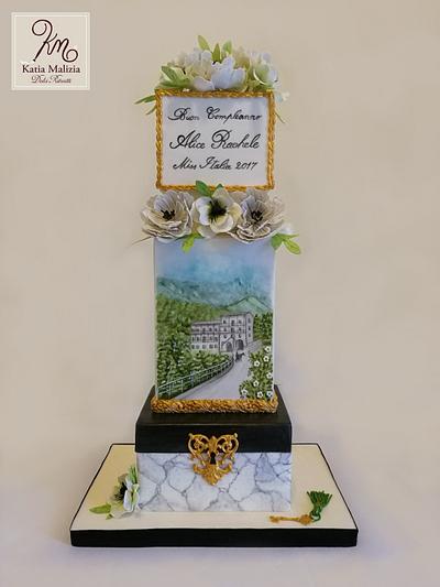 Birthday Alice Cake Miss Italy - Cake by Katia Malizia 