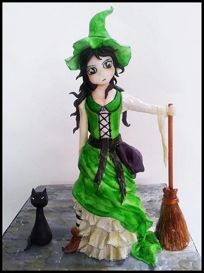 Little Witch  - Cake by Time for Tiffin 