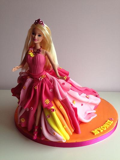 Barbie and the Secret Door. - Cake by Suzi Saunders