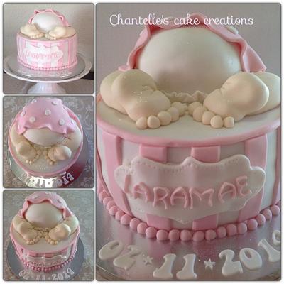 Baby bum - Cake by Chantelle's Cake Creations