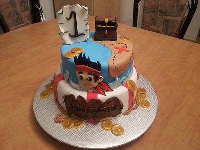 Jake n the pirates  - Cake by Landy's CAKES