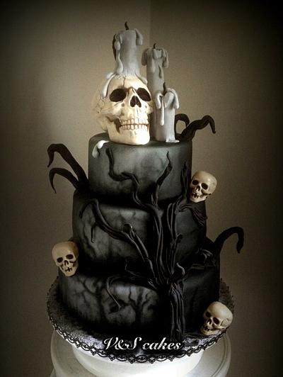 Till death will do us part - Cake by V&S cakes